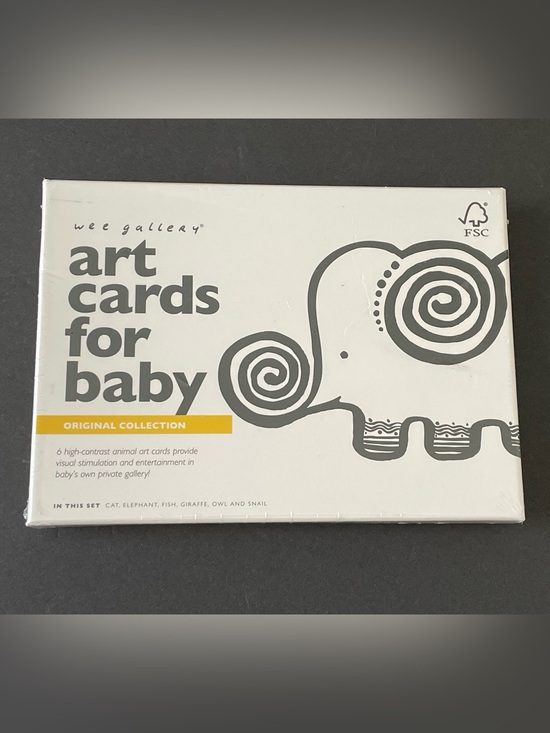 Other - Wee Gallery art cards for baby black and white high contrast original collection